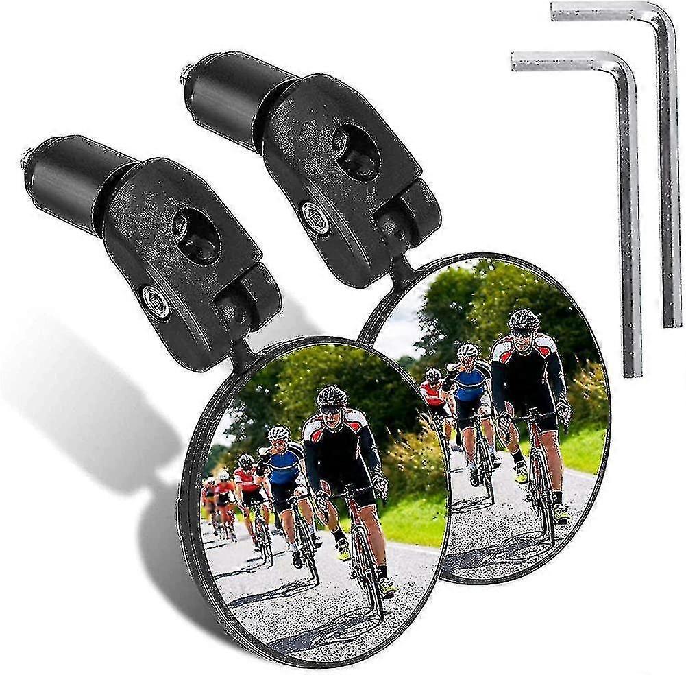 2 Bicycle Mirrors, Black