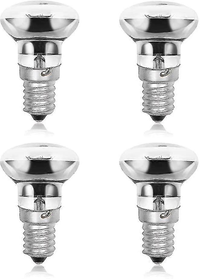 30w E14 R39 Lava Lamp Reflector Lamp, Dimmable E14 Base R39 Heat Lamp, Ac -240v 4 Pack