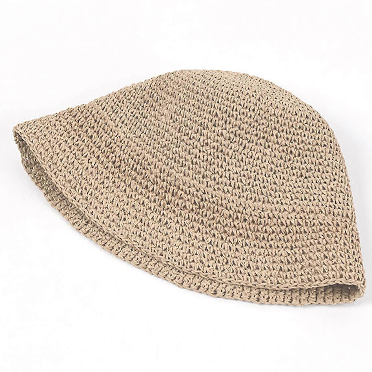 1 pezzo Cappello in paglia di Panama stile cowboy occidentale stile