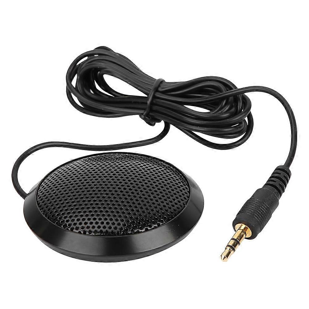 3.5mm Portable Desktop Computer Microphone for Conference Recording Video Meeting Call