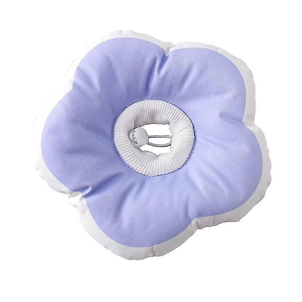 Soft Kitten Collar, Padded Kitten Collar with Adjustable Cord, Anti-Bite and Comfortable Pet Recovery Collar -Versailles