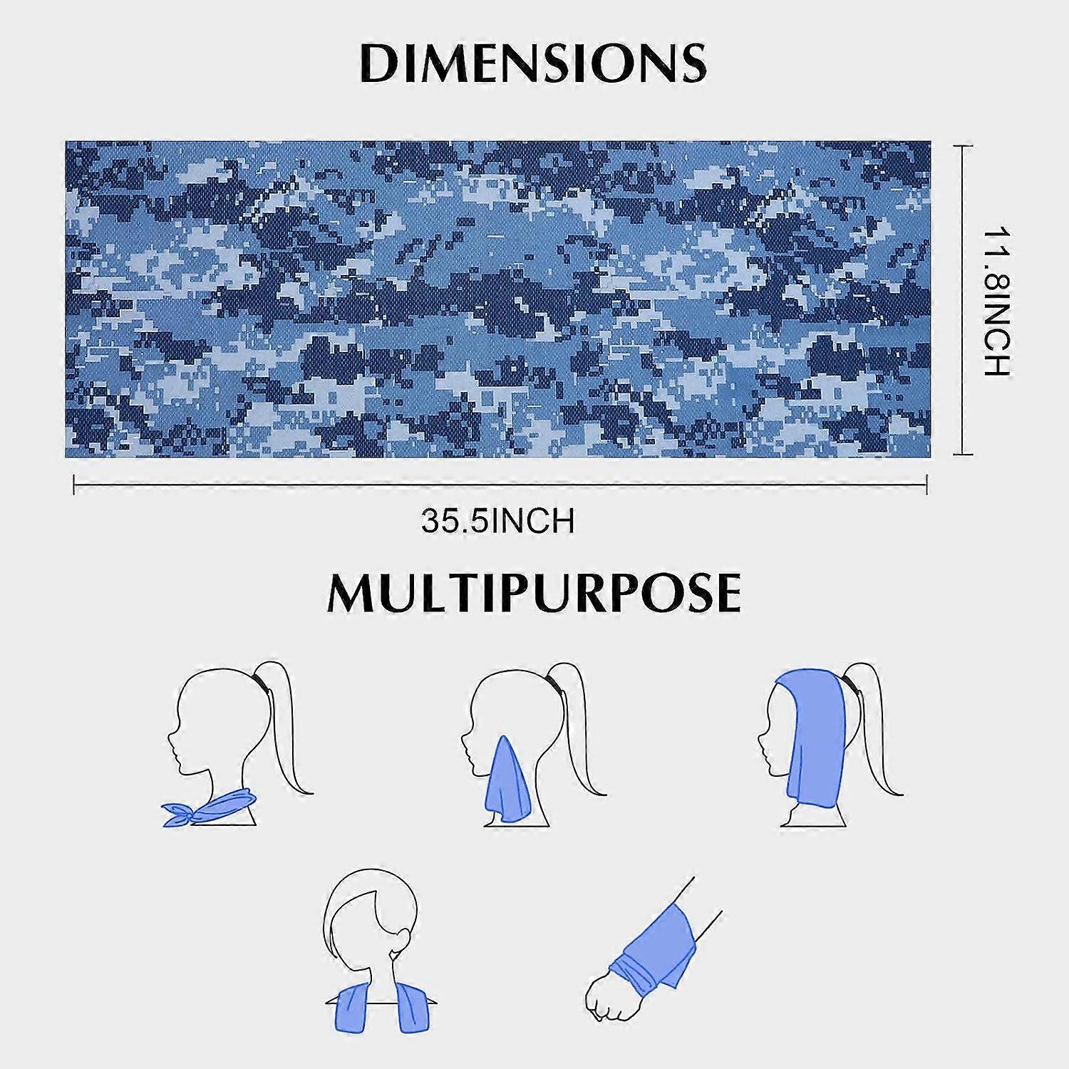 Serviette rafraîchissante douce et respirante