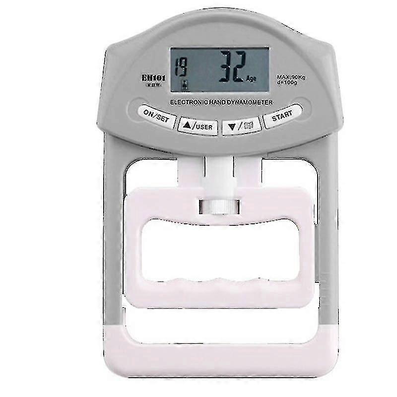 Digital Electronic Hand Dynamometer 90kg/200lbs Counting Gripper Grips Strengthener Measurement Mete