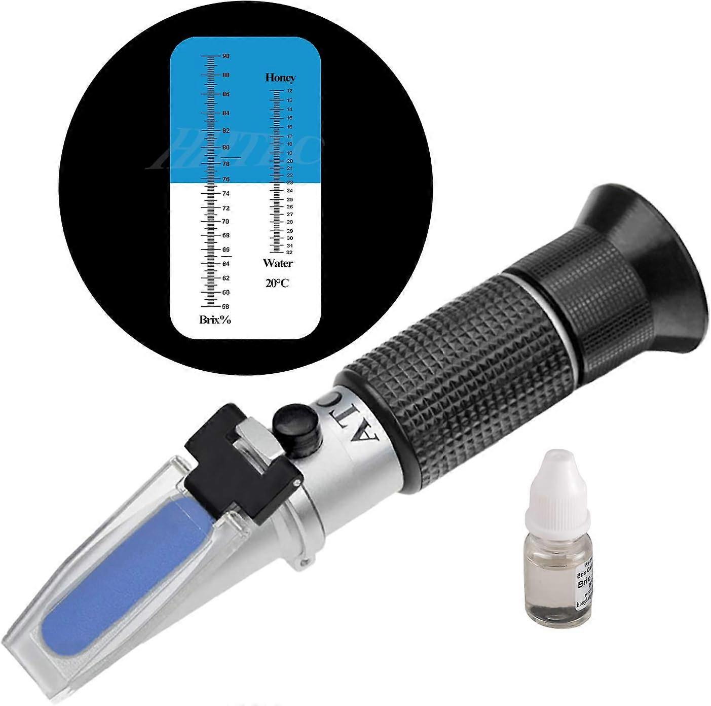 beekeepers Honey Refractometer 58-90% brix 10-32% water wet sugar for beekeepers Honey Condensation Milk Oils