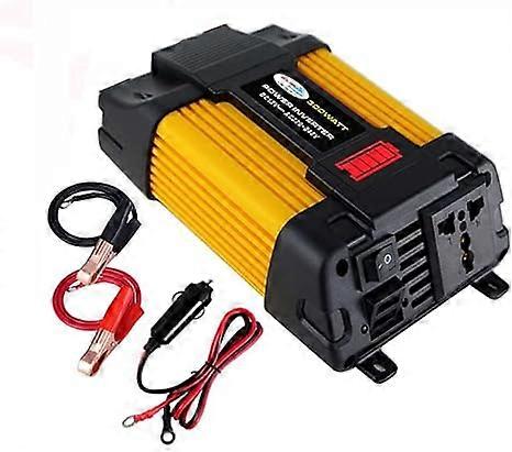 perfekter 500W Autowechselrichter DC 12V bis 110V AC mit zwei USB-Anschlüssen Autoadapter 4,2A (500W)