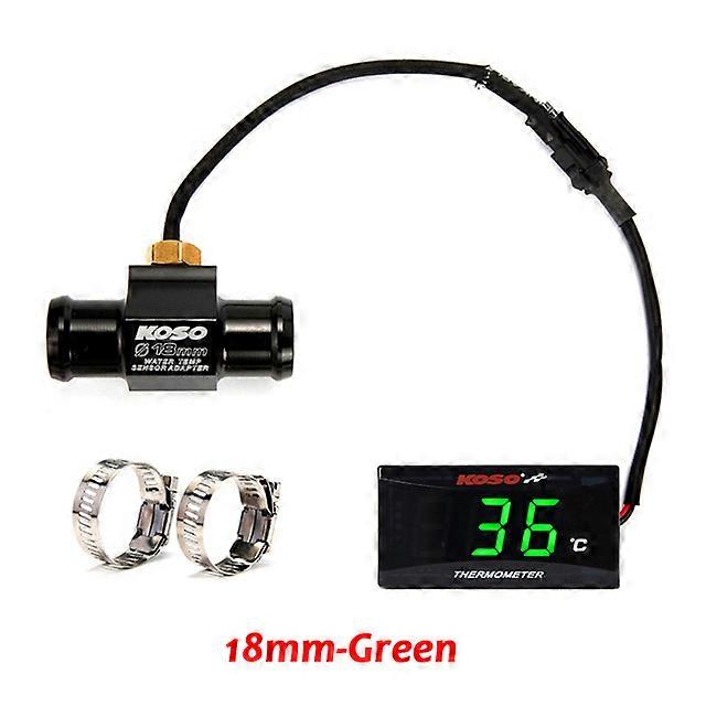 Motorcycle KOSO Water Temperature Mini Meter For XMAX250 300 NMAX CB 400 CB500X Sensor Water Temp Adapter Scooter And Racing
