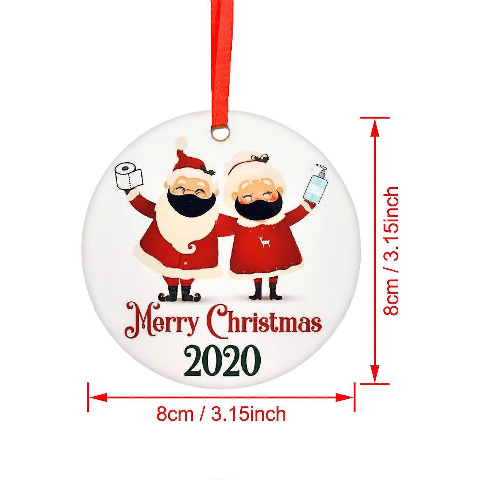 クリスマスの装飾のための装飾をぶら下げる形の装飾をパーソナライズ