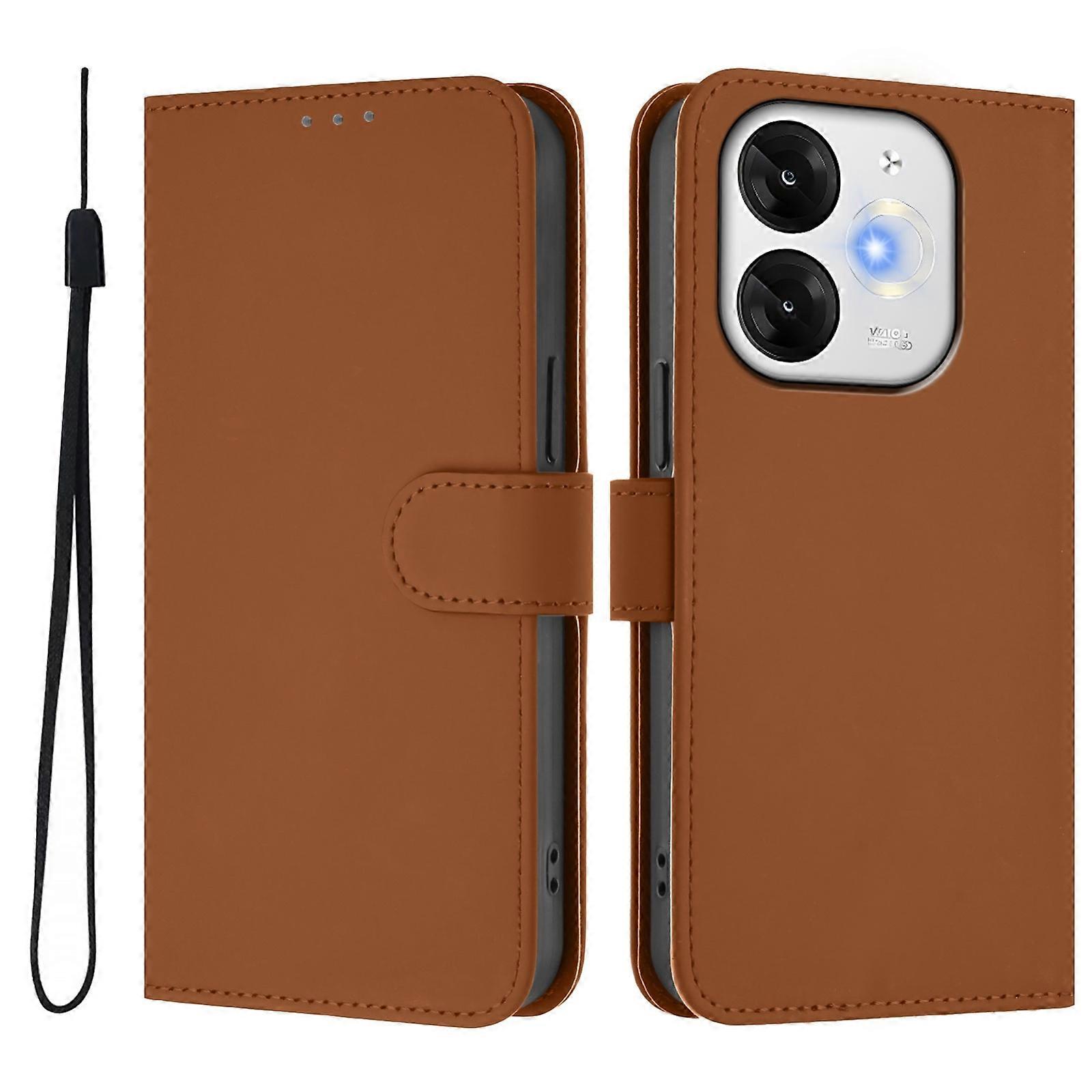 Estojo de PU com cordão para itel A80 4G