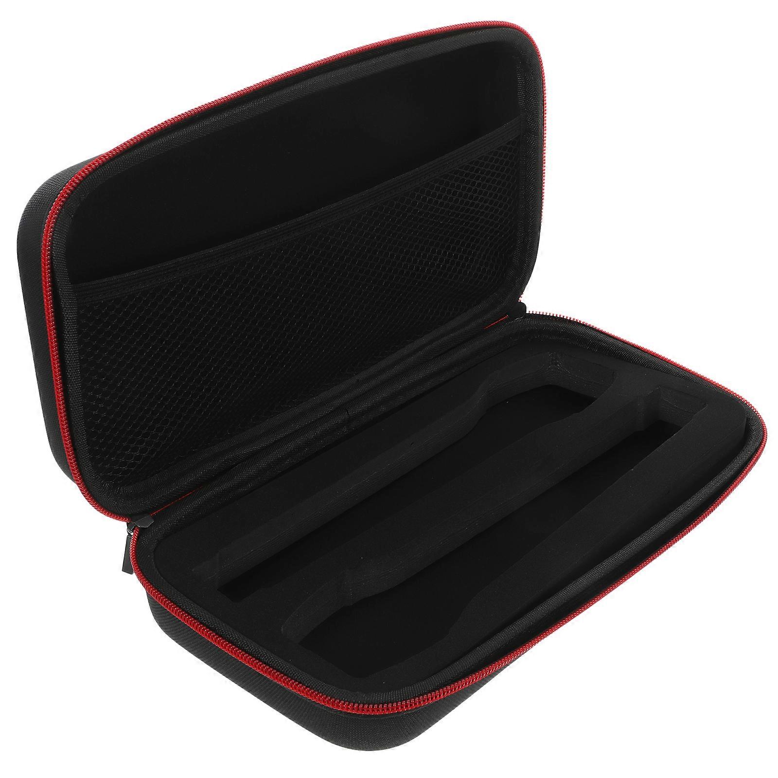 Sans fil Lapel Microphone Dual Slot Mic Storage Case Microphone Bag Hard Shell Mic Case