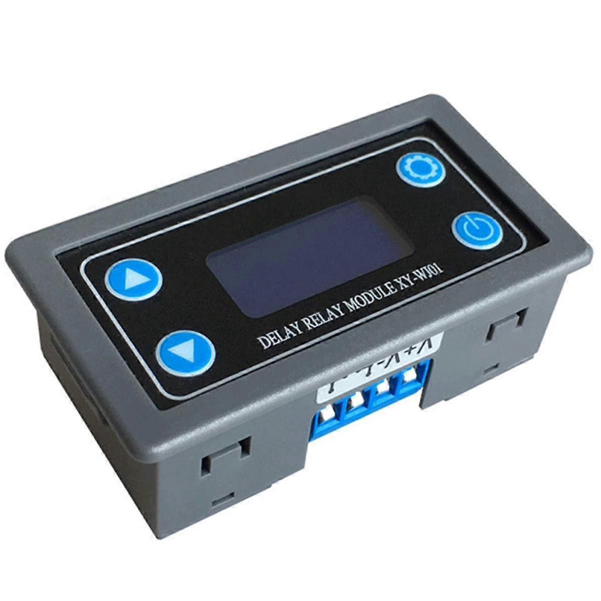 DC 6-30V LED Digital Time Delay Relay Module Programmable Timer Relay Control Switch Timing Trigger