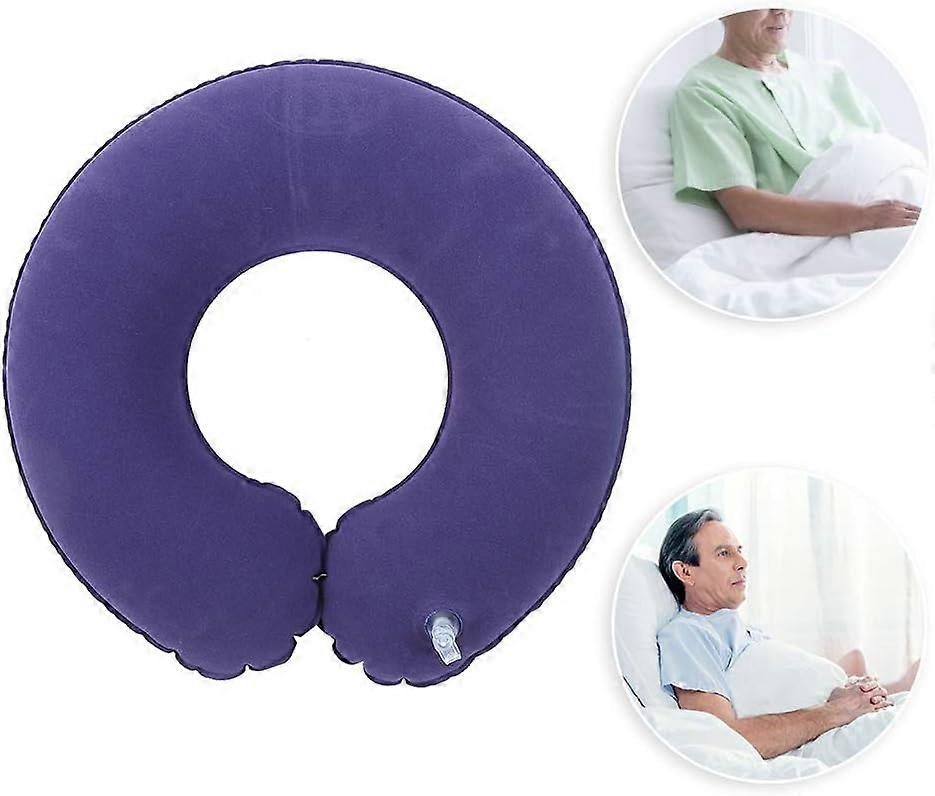 Inflatable Seat Cushion, Inflatable Ring Cushion, For Tailbone Pain, Hemorrhoids, Sciatica