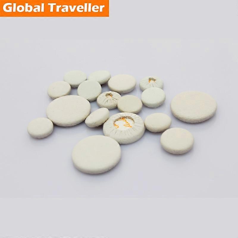 One Set 17psc of professional Goat Leather Bb Clarinet Pads replacement button leather Pad for Bb Clarinet