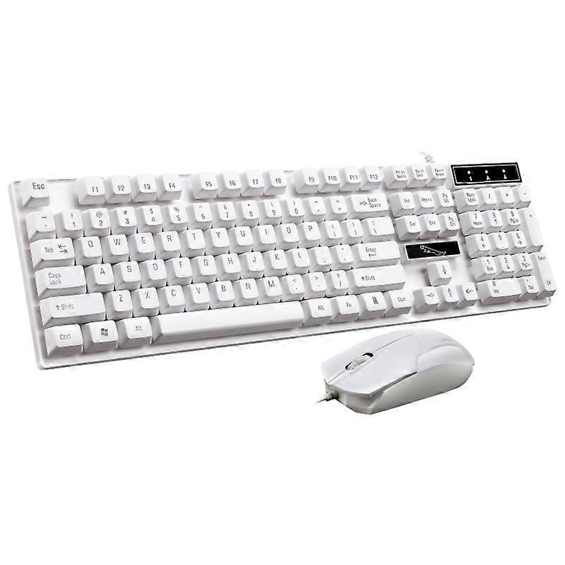 Chasing Leopard USB Wired Keyboard + Wired Mouse Set