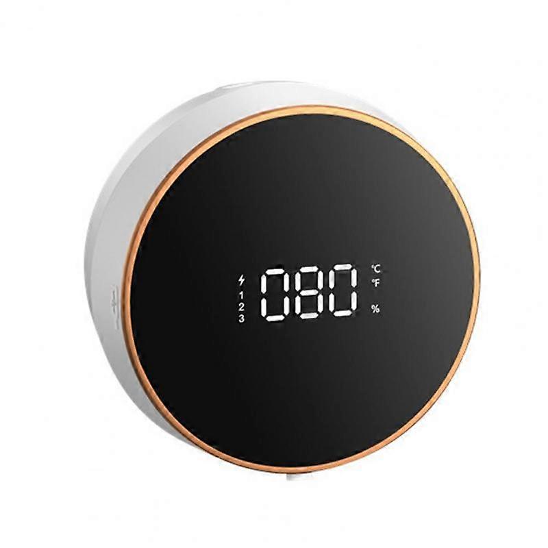 Wall Mount Automatic Foam Soap Dispensers LED Temperature Display Electric Touchless Infrared Sensor Foam Machine Liquid Dispens