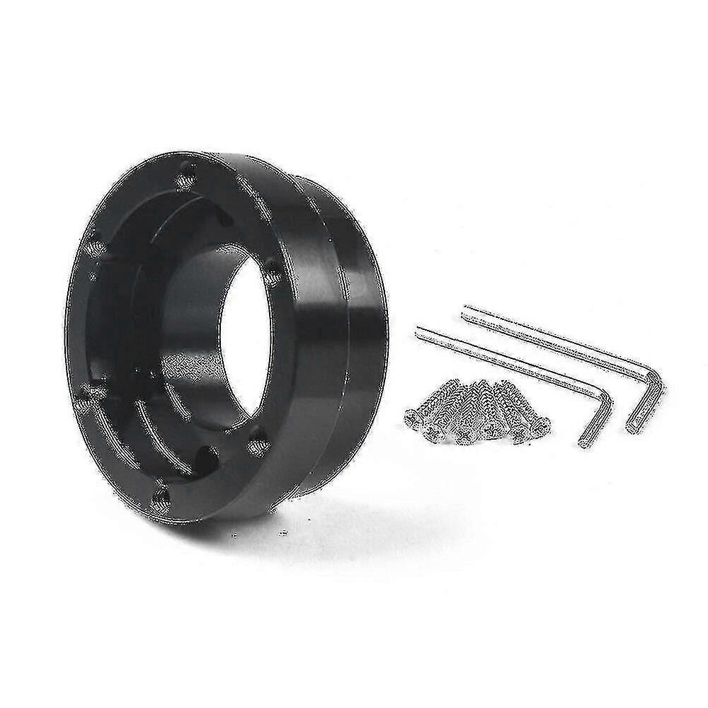 Logitech G29 G920 G923 13 / 14インチレーシングステアリングホイールアダプタープレート70mm-a