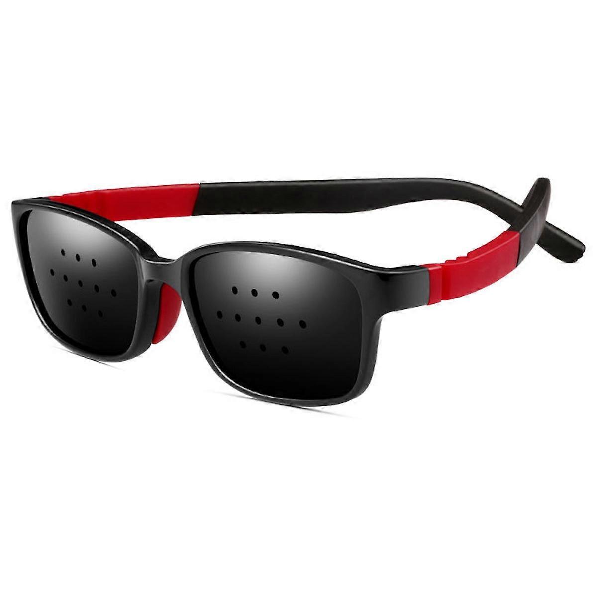 Blindness Weakness Pinhole Glasses Eye Exercise Sunglasses Small Hole Eyeglasses for Eyesight Improvement
