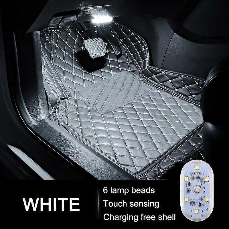 BLALION Car Touch Light Mini Wireless Auto Roof Ceiling Reading Lamp USB Rechargeable Magnetic High Brightness Small Night Light