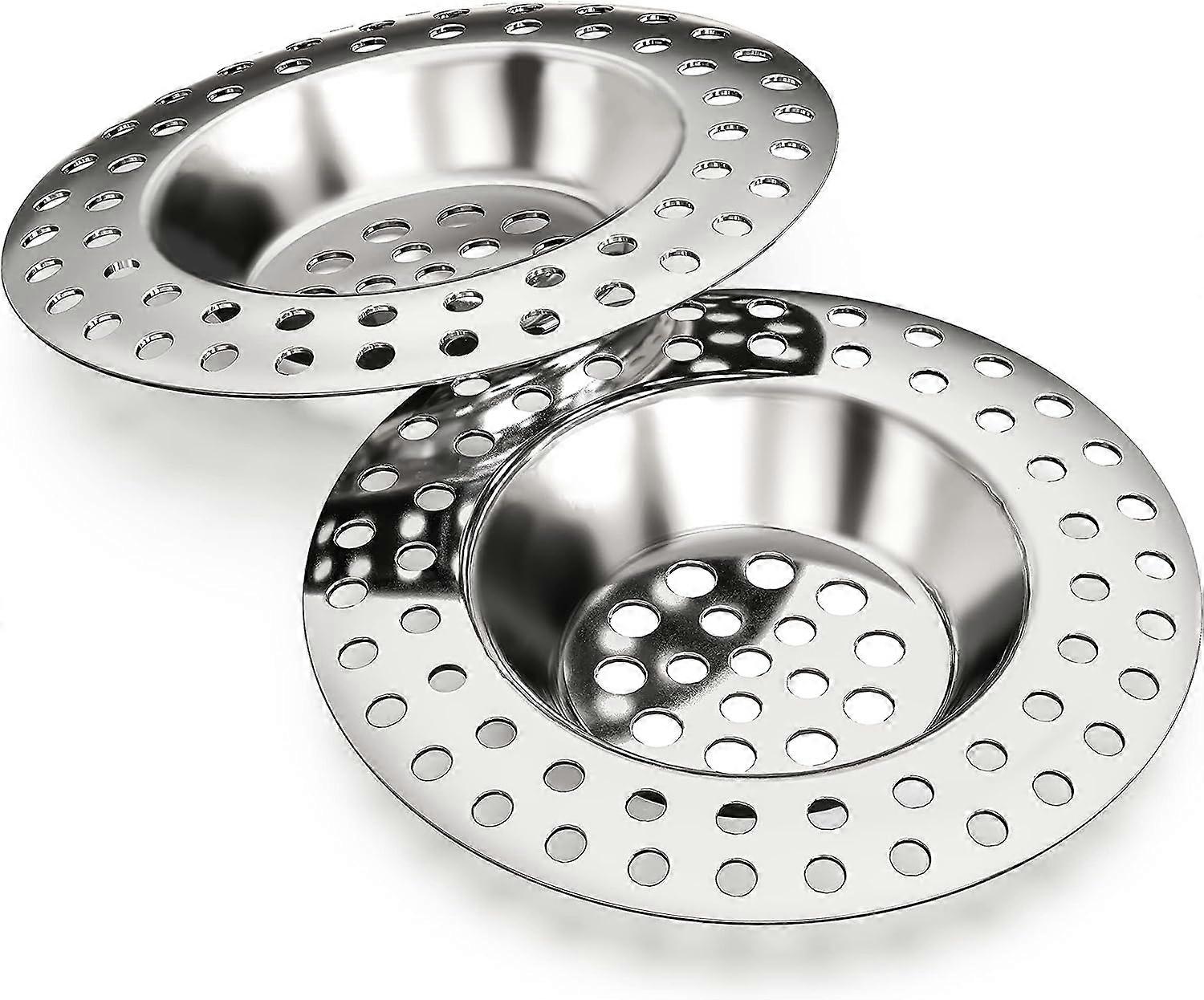 Sink strainer, Set of 2, for all DRAINS, Kitchen sink strainer, Sink strainer, Sink grid, Bath drain, Shower filter, Kitchen sink grid, Sink strainer,