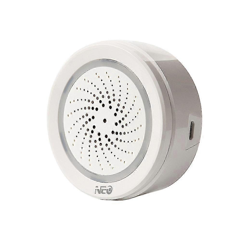 Tuya Wireless Wifi Siren Alarm Sensor Sound Light Alert Smart Life Siren Compatible