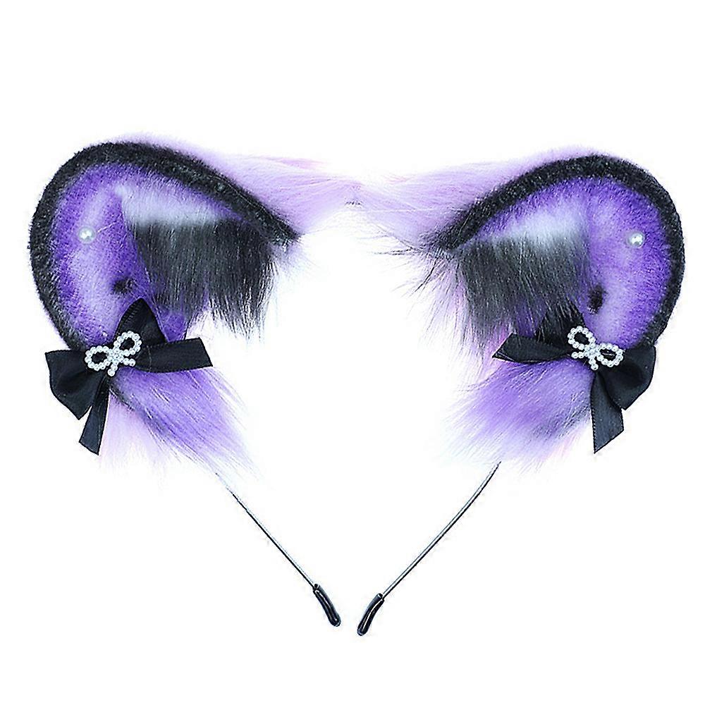 Hamster furry ears headband