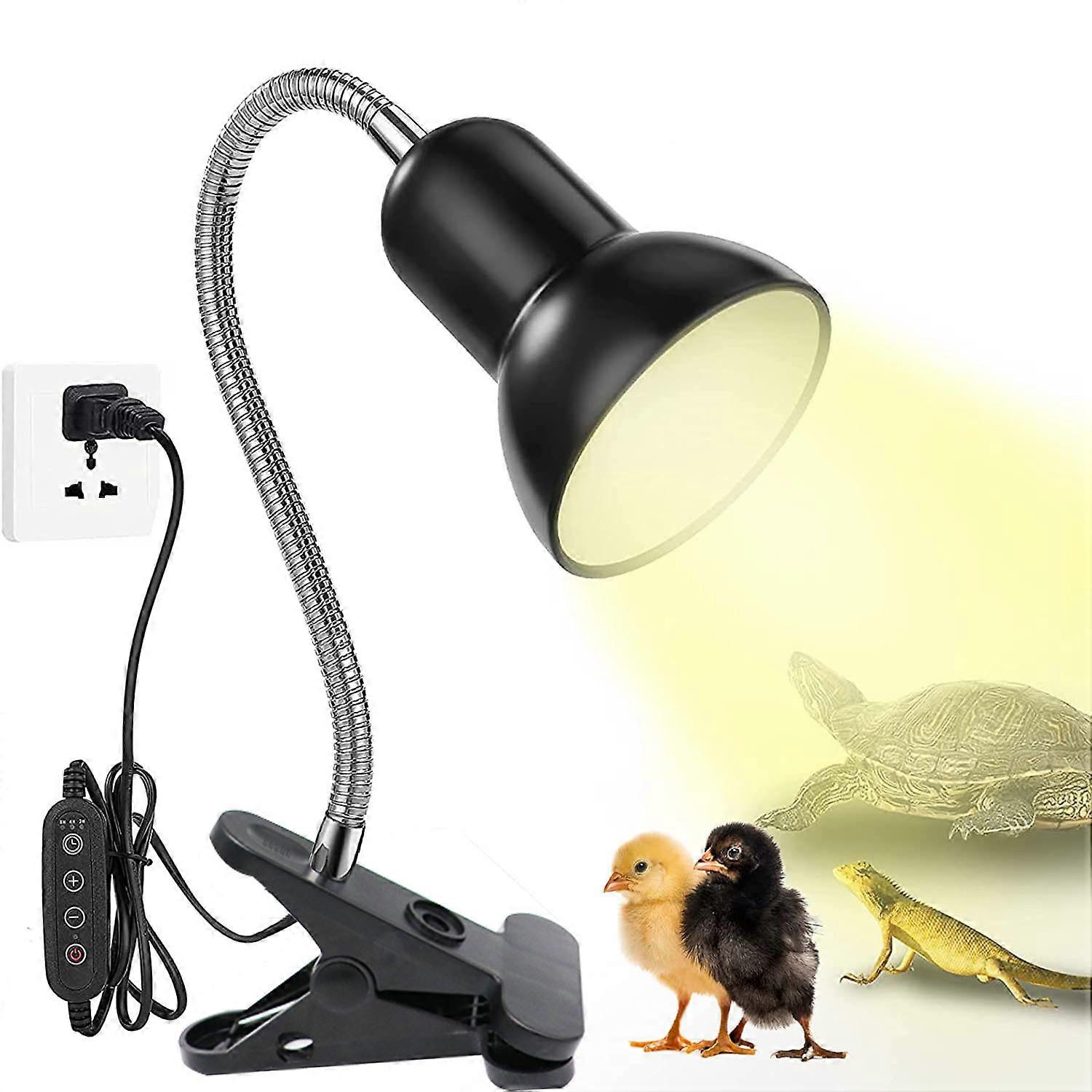 Reptile Heat Lamp Tortoise Basking Spot Lamp Turtle Lizard Crawling Pet Basking Lamp UVA Heating Light For Aquarium