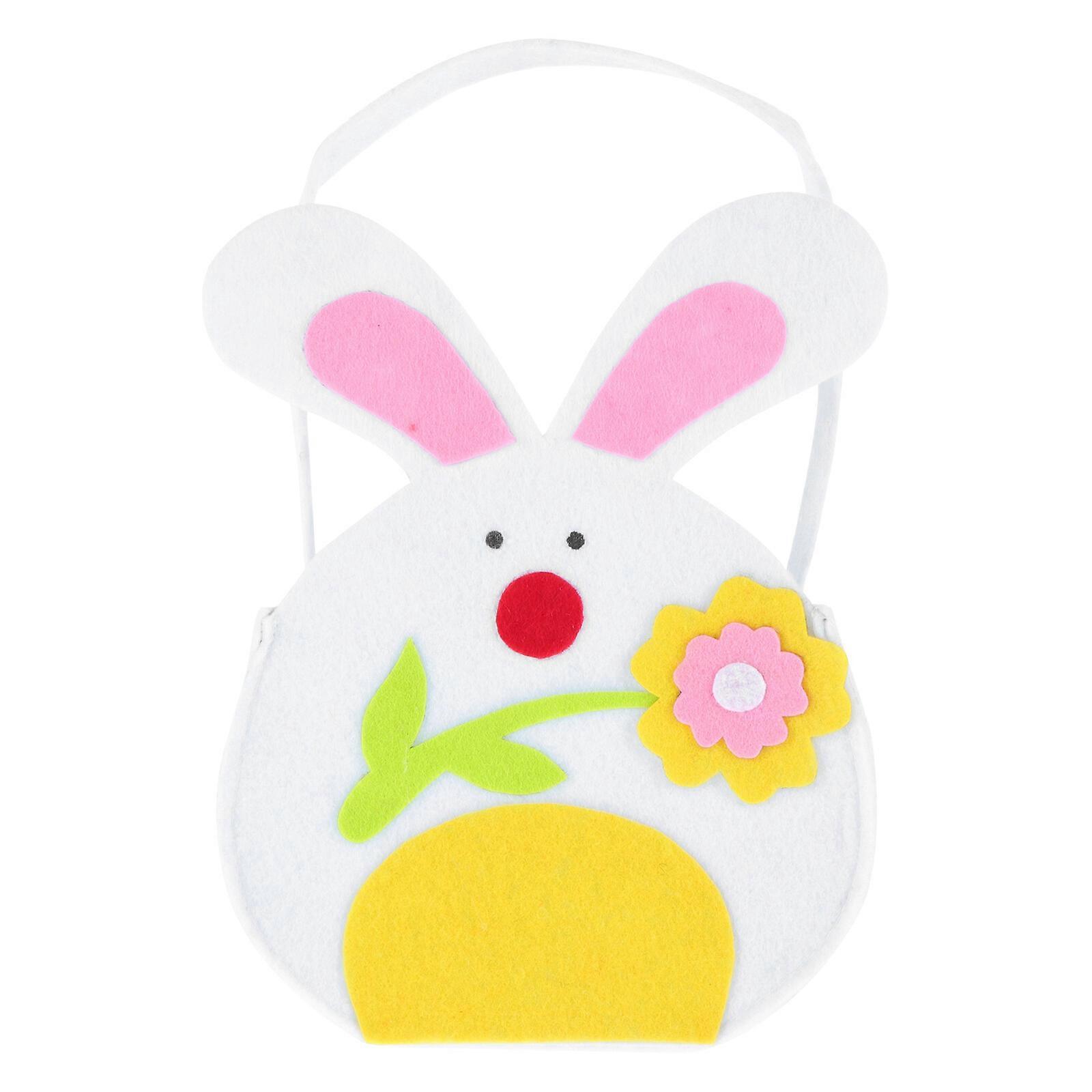 Lovely Easter Themed Candy Bag Candy Rabbit Gift Storage Pouch for Children