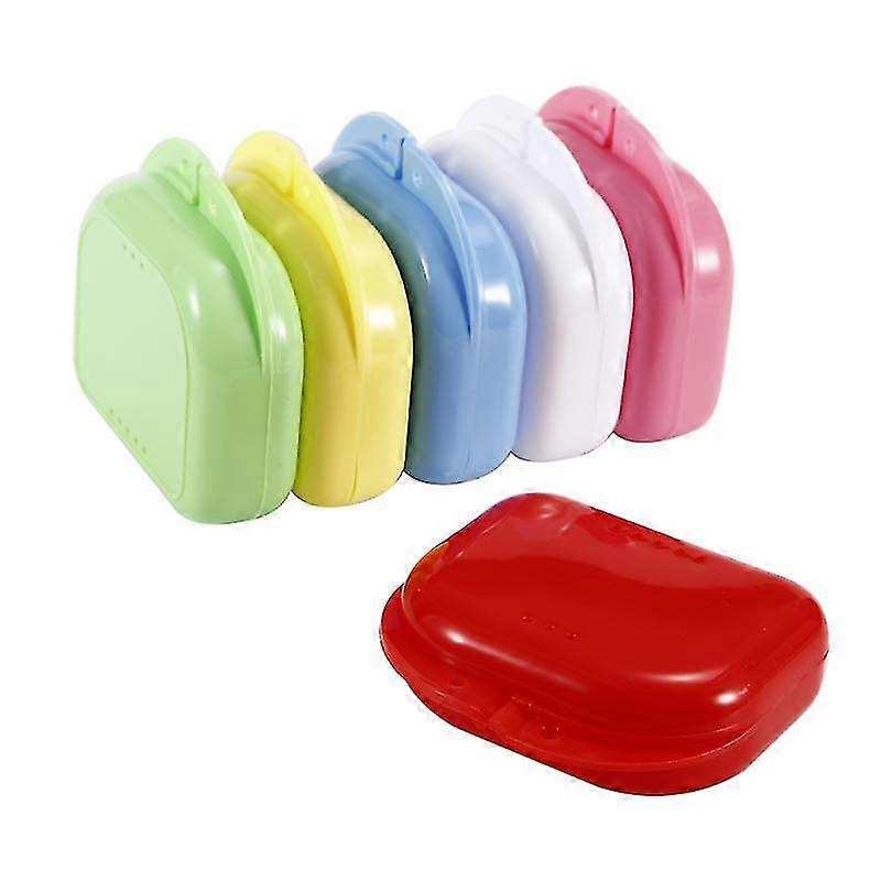 Organizer Teeth Retainer Box Mouth Teeth Guard Case Plastic Case Retainers Boxes Bathroom Accessories