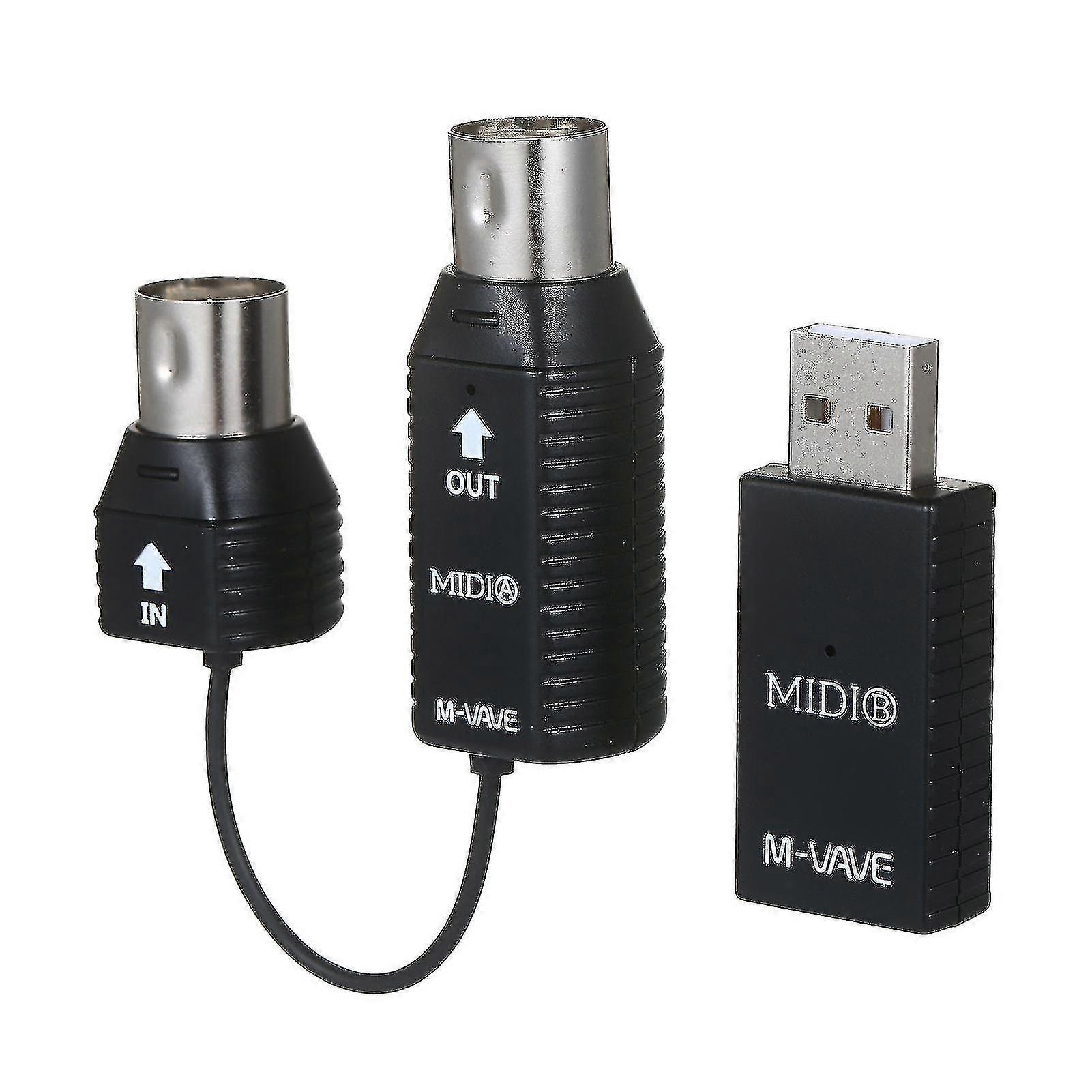 M-vave Ms1 Mini Wireless Transmission System Midi System Midi Wireless Adapter Plug And Play