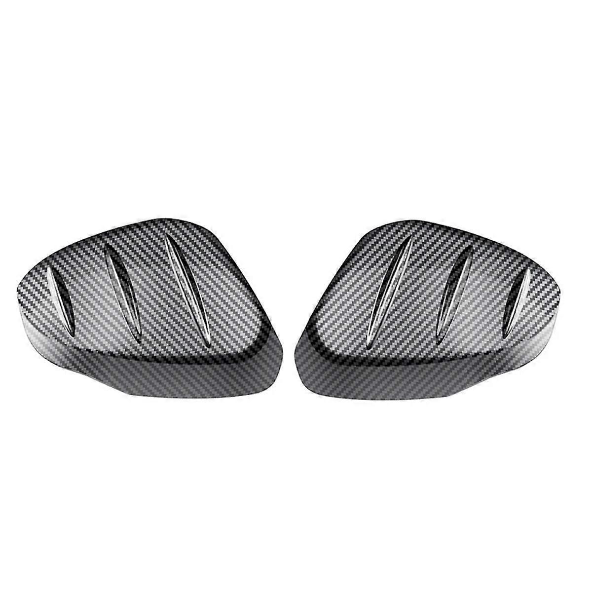 Carbon Fiber Pattern Rear View Mirror Cover for -V Vezel 2021 2022 Side Wing Mirror Caps