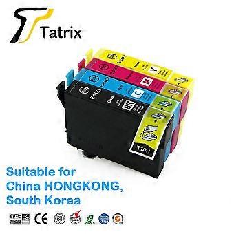 high qualityTatrix T04e T04e1 T04e4 04e Compatible Ink Cartridge For Epson Expression Home Xp-2101/xp-4101,workforce Wf-2831/wf-2851 Printer
