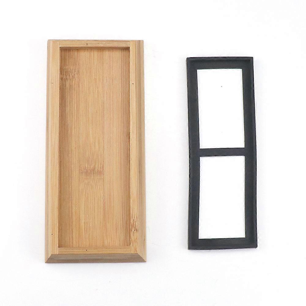 1 Set Sharpening Stone Holder Bamboo Whetstone Base Sharpening Stone Accessory