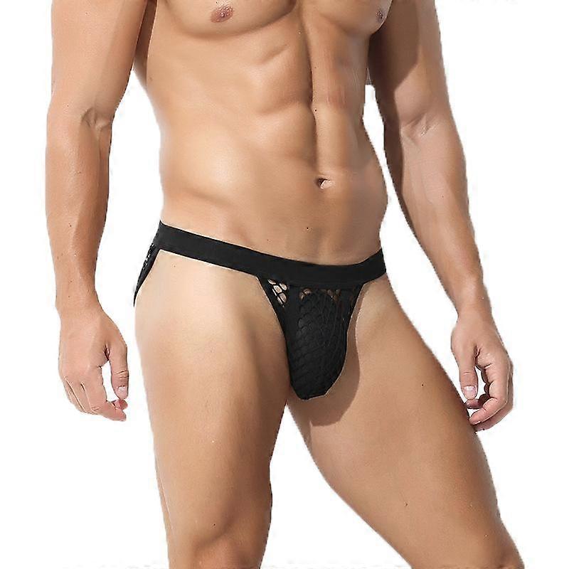 Men Sexy Briefs Cut-Out Breathable UnderPants