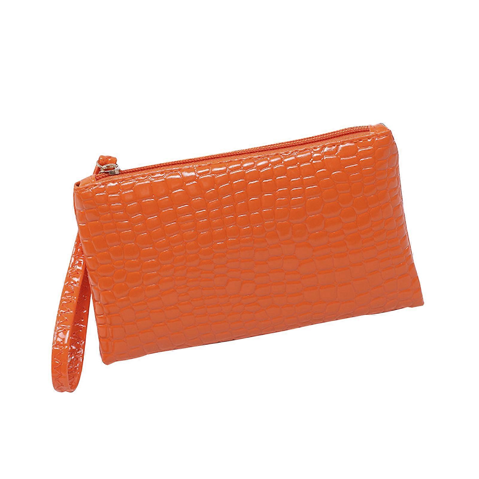 Läder Crossbody Purses Clutch Phone Plånböcker för kvinnor, 7,87 x 4,72 tum (20 x 12 cm)