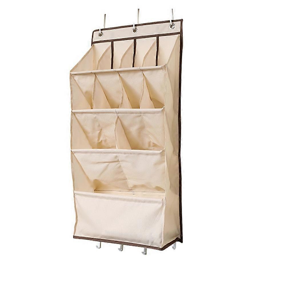 Storage Bag Behind Door Hanging Footwear Organizer Shoe Rack with Large Deep Pockets Closet Shoe Rack Shoe Rack B