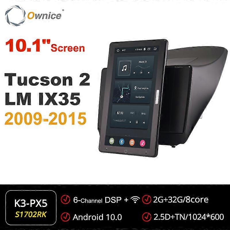 Tesla Style 13.3inch PX6 Android 10 Car DVD Player Auto Rotatable Navigation GPS For Hyundai Tucson LM IX35 2009-2015 Car radio