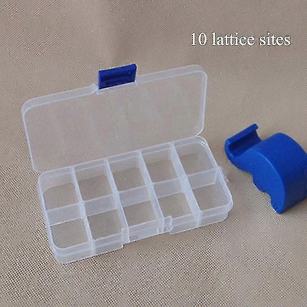 Practical Plastic Compartment Storage Jewelry Beads Box Case Holder Craft Organizer