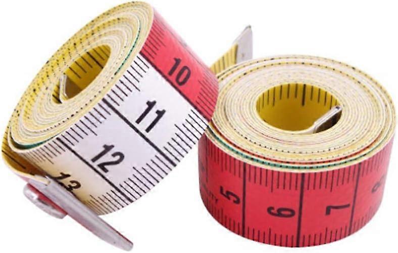 2PCS Body Measuring Tape - Double-Sided for Accurate Sewing Measurements - Ideal for Tailors and DIY Enthusiasts