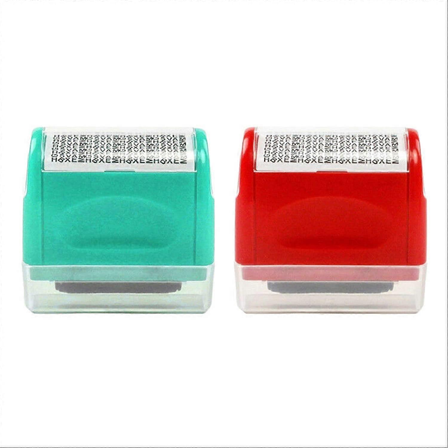 2pcs Identity Protection Roller Seal,designed For Secure Confidential Id Security,anti Theft