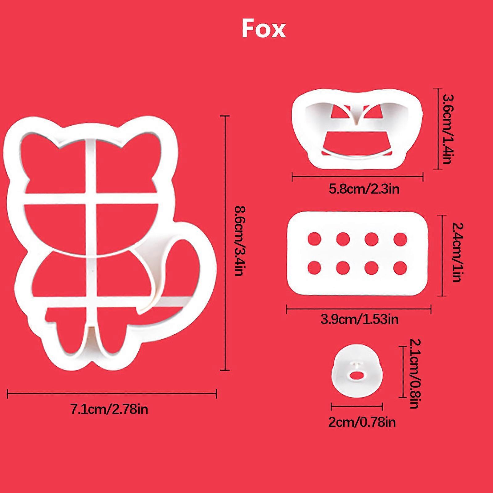 Three-dimensional Animal Biscuits Mold DIY Biscuits 3D Plastic Mold Baking