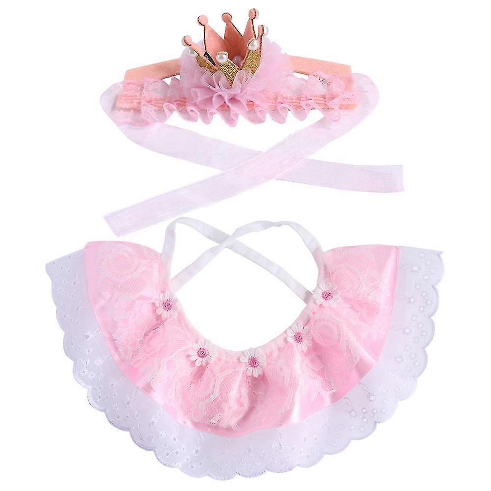 Birthday Hat Scarf Set For Pet Puppy