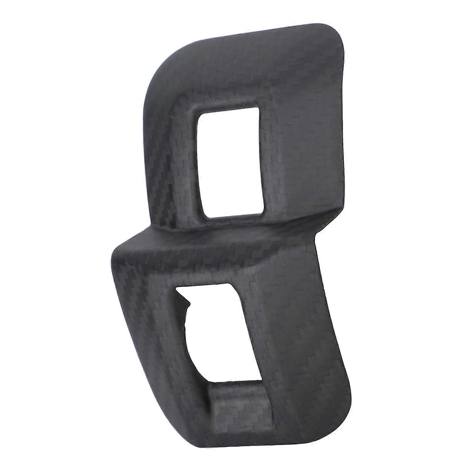 WENYI Trunk Switch Button Frame Cover Dry Carbon Fibre Rear Trunk Switch Panel Trim Replacement for Subaru BRZ