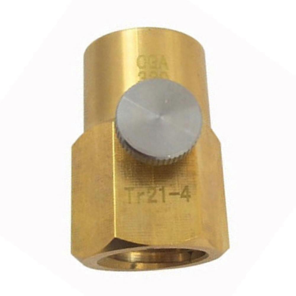 Tr21-4 To Cga320/w21.8 Soda Maker Cylinder Refill Adapter Tank Connection Kit