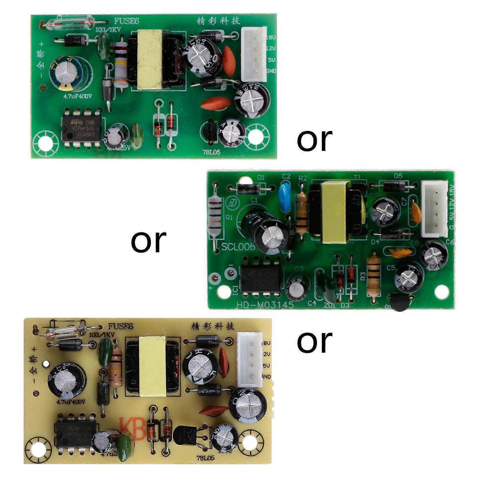 unbrand 5V / 12V / 18V Interruttore fornello universale Scheda modulo di alimentazione switching