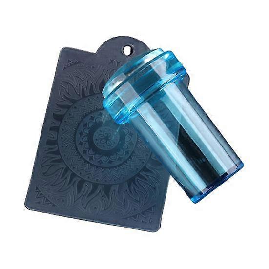 Nail Art Stamper Easy Storage Portable Reusable Nail Tool Stamp Seal for Fingernails