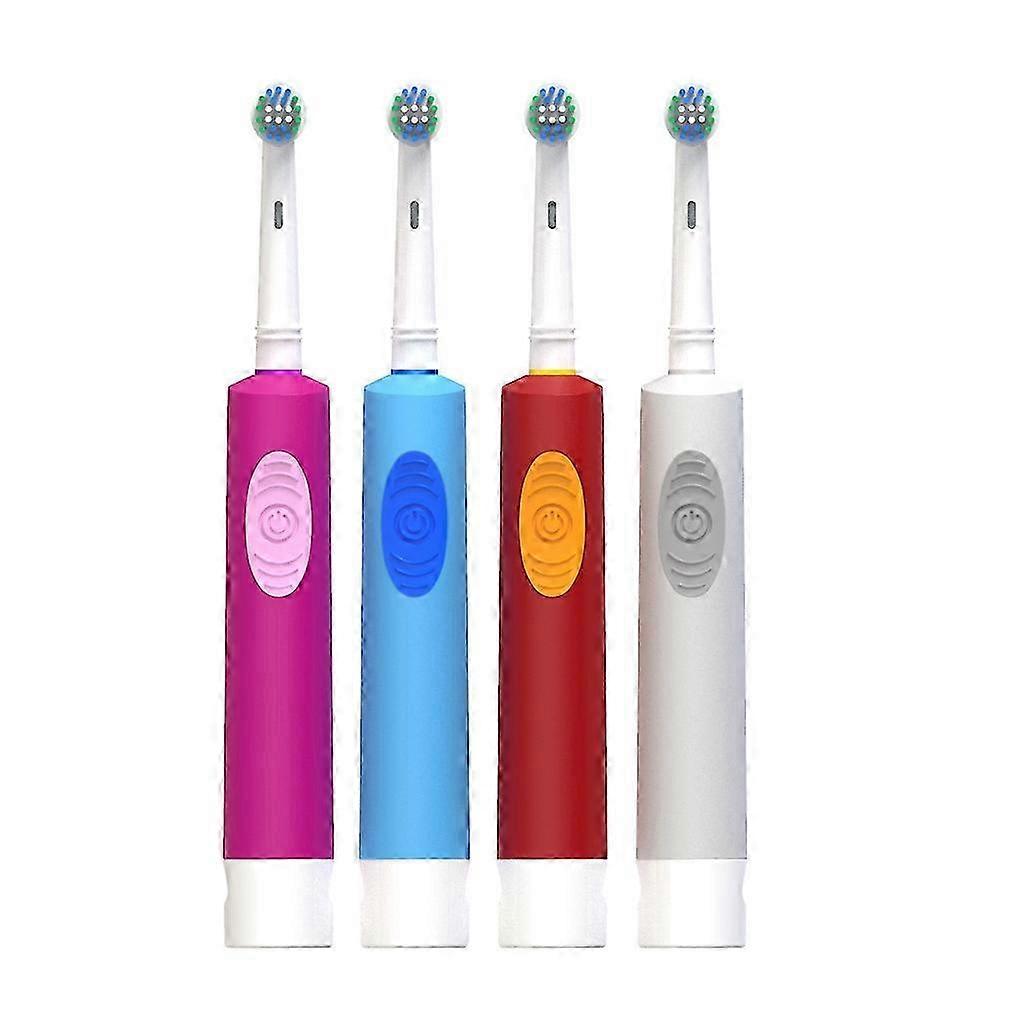 Electric Toothbrush with Soft Bristles, 360-Degree Waterproof Rotating Function for Adults