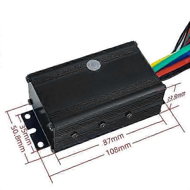 Brushless Motor Controller 75100 Foc Single Drive Esc For Electric E-bike Scooter 4-16s 50a 75v Speed Controller