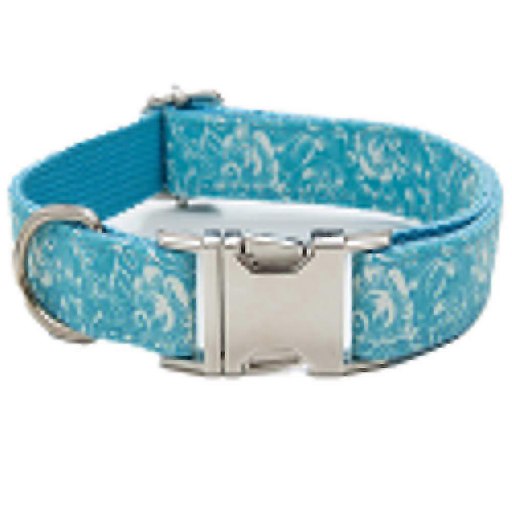 Prum Adjustable Dog Collar Neoprene Padded Heavy Duty Polyester Collar