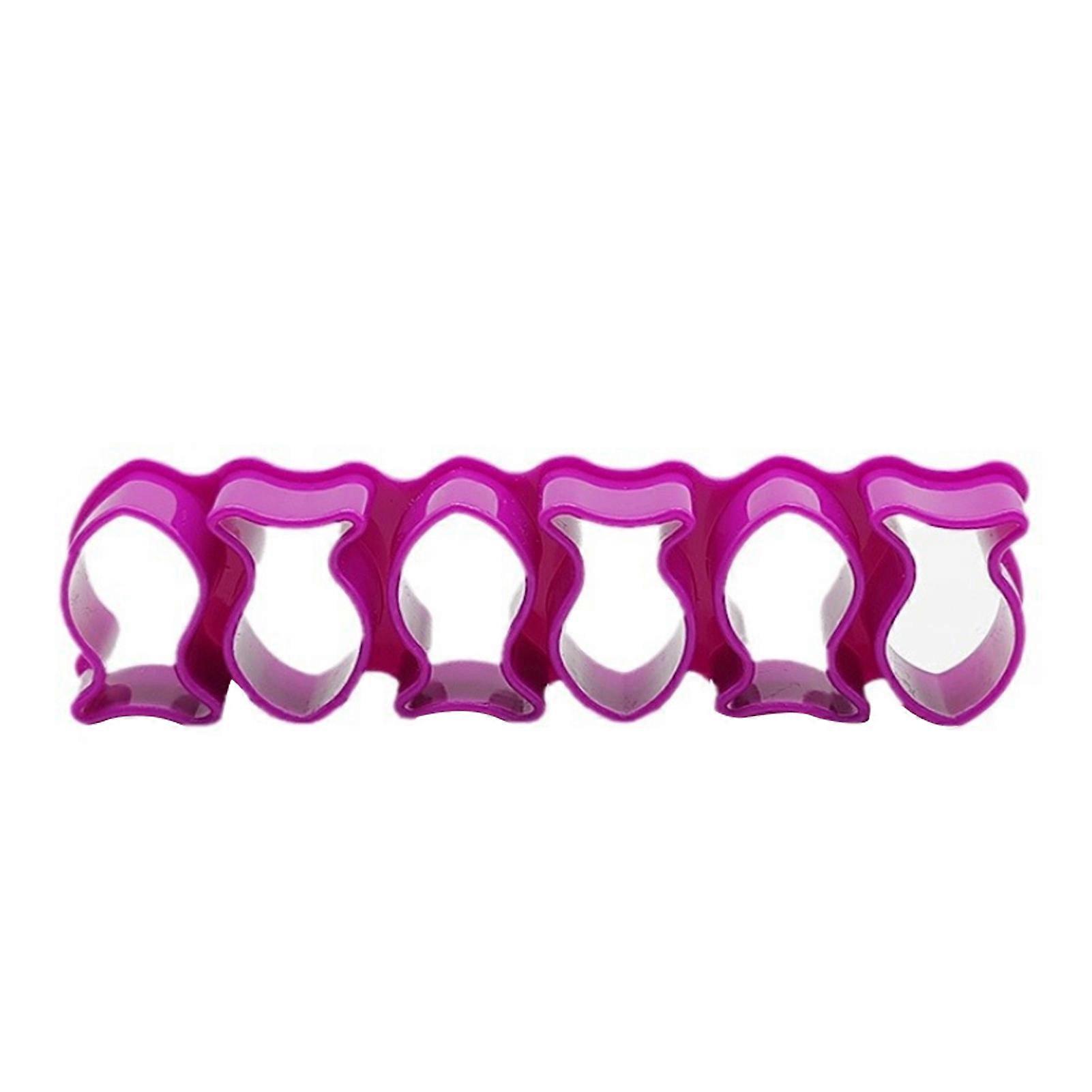 Goldfish Cracker Cutter Mini Plastic Reusable for Baking Cookie Tiny Fish Shaped Purple