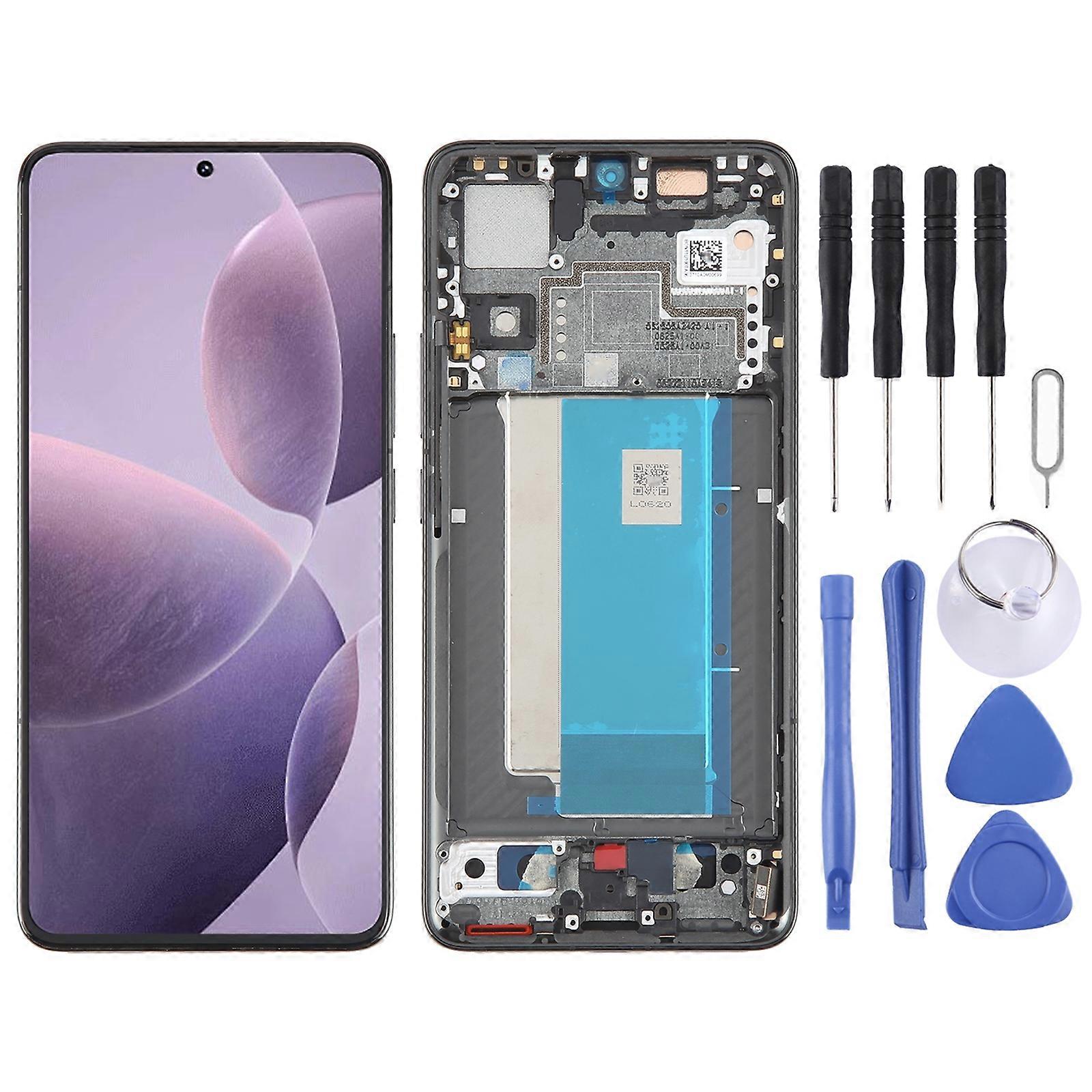 For Xiaomi Redmi K70 COMPATIBLE AMOLED Material LCD Screen Digitizer Full Assembly with Frame