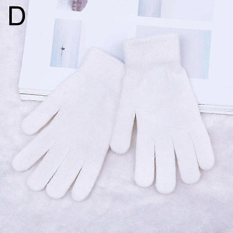 Warm Full Finger Knitted Gloves